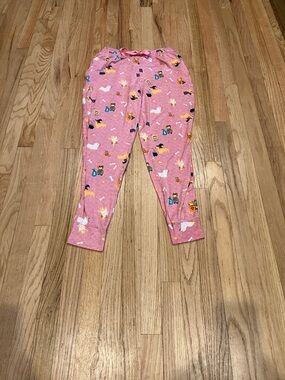 Woman’s Pink Halloween Dog Print Lounging Pants